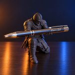 نگهدارنده خودکار طرح شوالیه - Knight Pen Holder